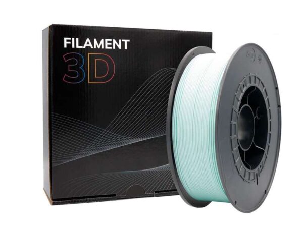 Filamento 3D PLA - Diametro 1.75mm - Bobina 1kg - Color Turquesa Claro